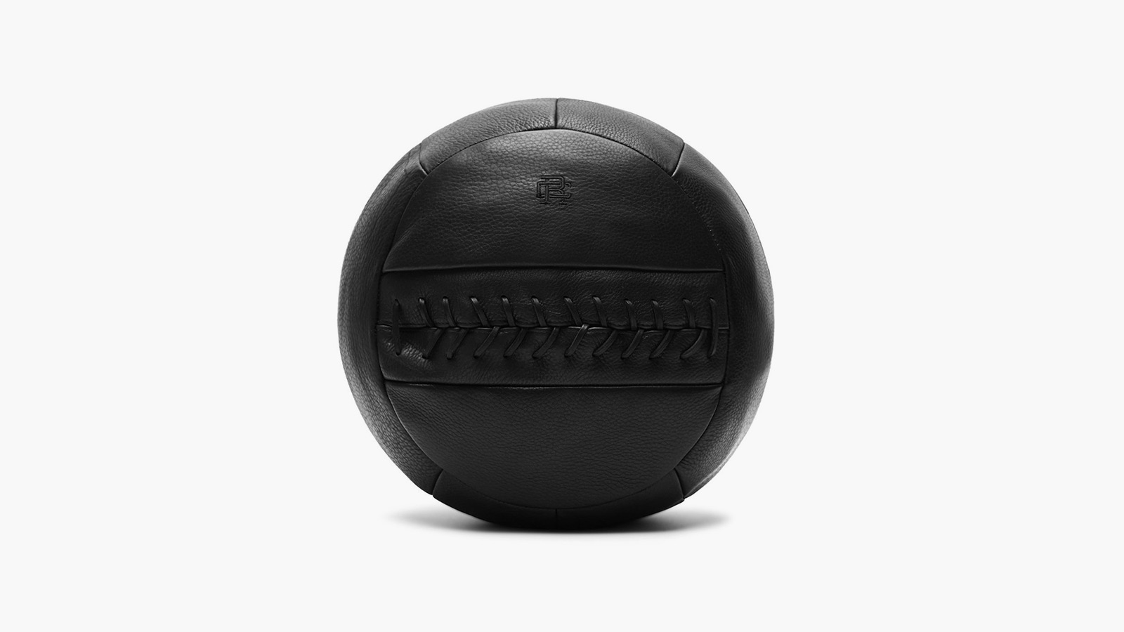 Reigning Champ Leather Medicine Ball