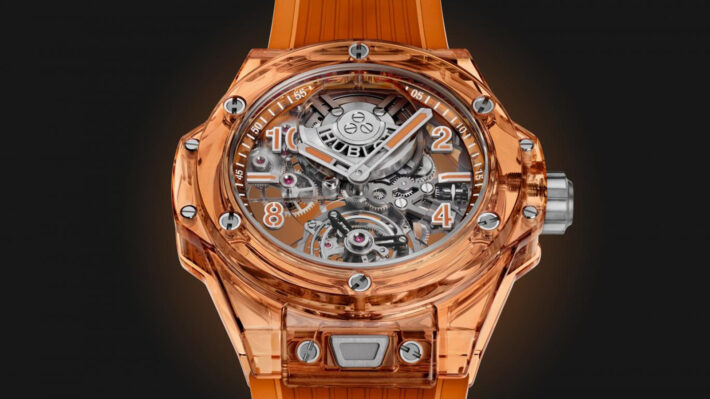 hublot tourbillon orange
