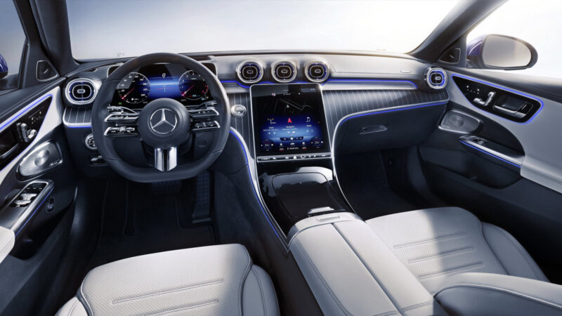 2022 Mercedes-Benz C-Class Debuts With Bigger Screens And Electrified ...