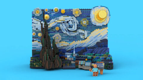 LEGO Vincent van Gogh “The Starry Night” Set