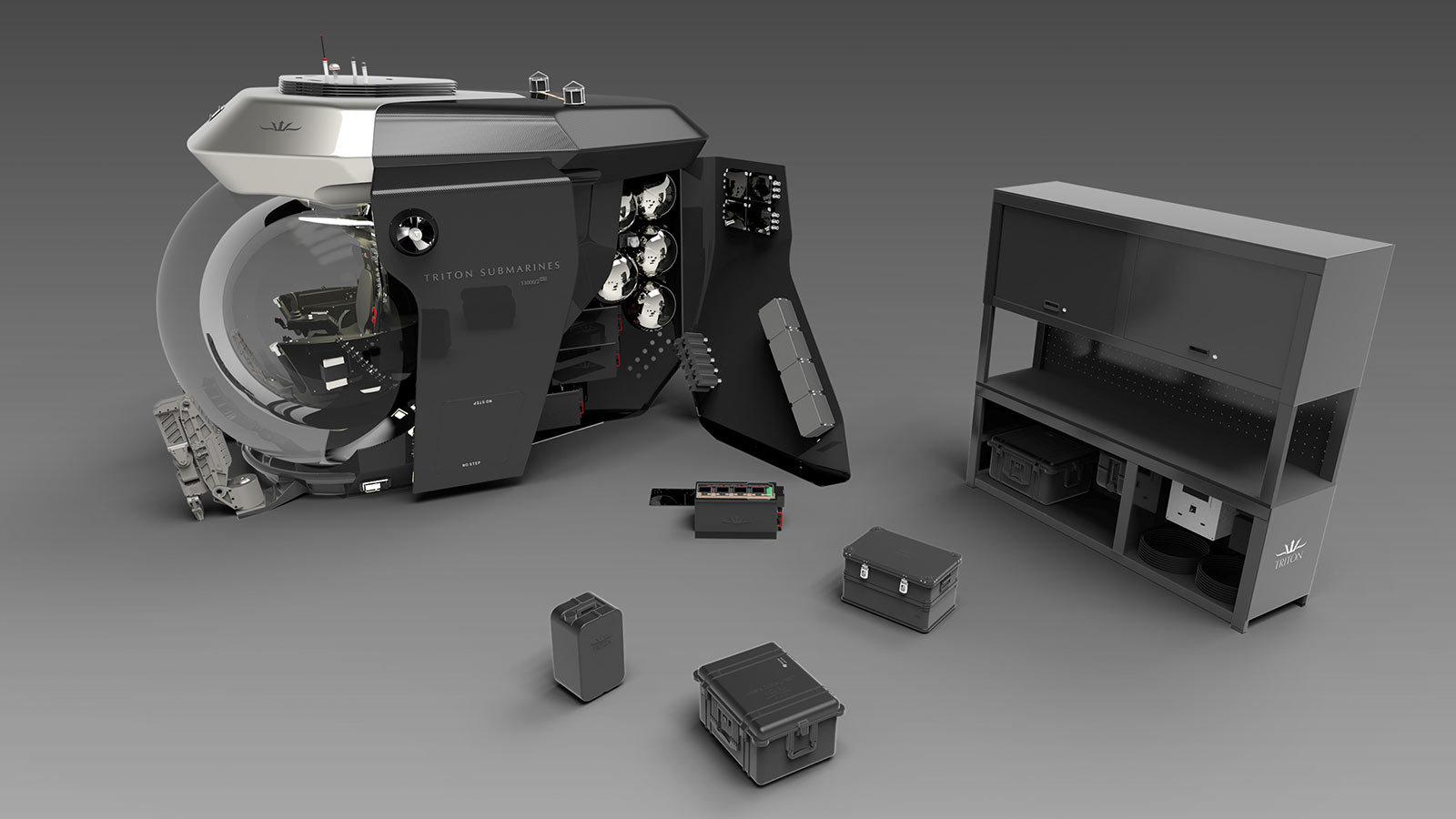 Triton’s 13000/2 Titanic Explorer Sub Is The Ideal Vehicle For