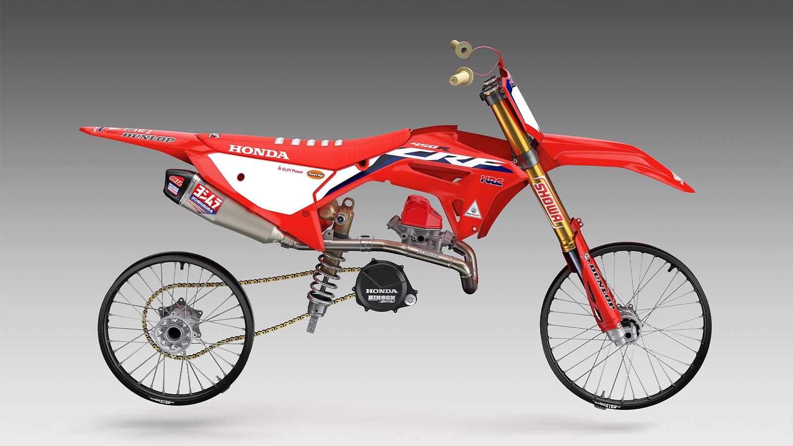 The 2022 Honda CRF450RWE Is A Fully Optioned Premium Motocross Bike