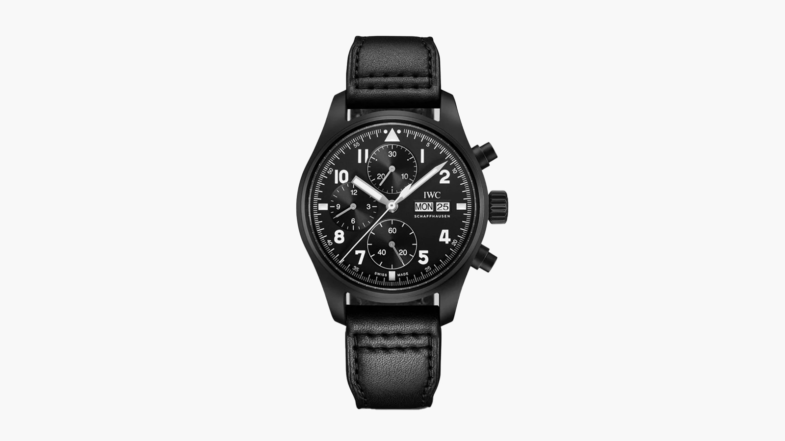 Paying Tribute To A Classic, IWC Reimagines the ‘Black Flieger’ Pilot’s ...