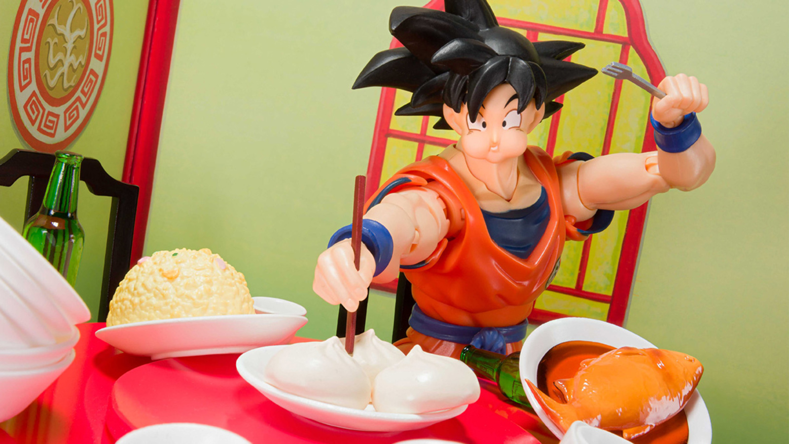 S.H.Figuarts Son Goku's Belly Eighth Set