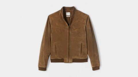 Billy Reid Suede Bomber