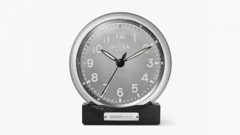 Shinola Runwell MD80 Desk Clock