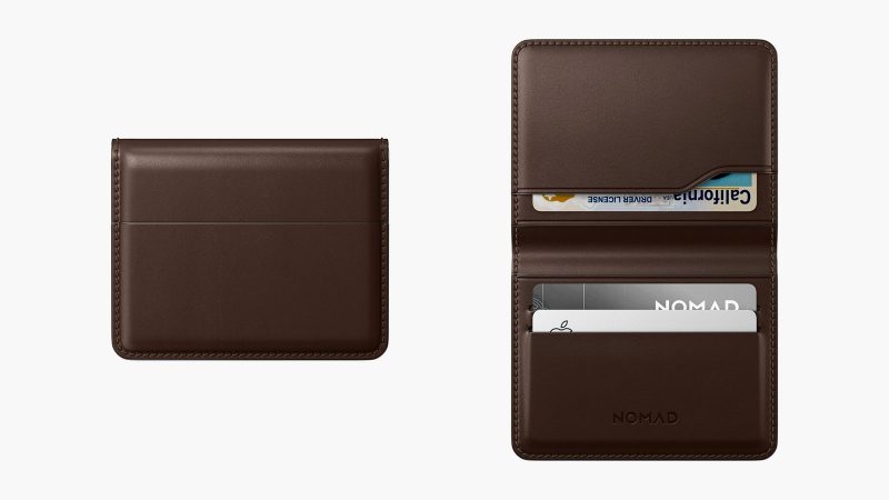 Nomad Bi-Fold Leather Charging Wallet » Gadget Flow