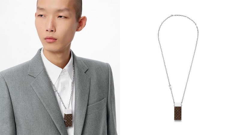 Virgil Abloh And Louis Vuitton's Latest Accessory: The $810 Eraser Necklace  - IMBOLDN