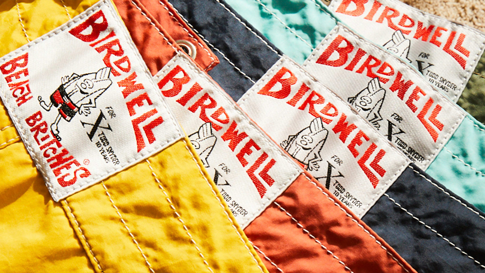 Todd Snyder x Birdwell Stone-Washed Swim Capsule Collection