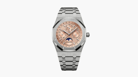 Audemars Piguet Oak Perpetual Calendar Salmon Dial