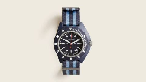 Marathon Watch Company x J.Crew Pilot's Navigator with Date watch