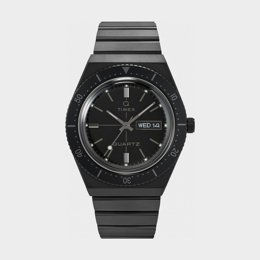 Timex And Todd Snyder Go Bold With The Q Blackout Black - IMBOLDN