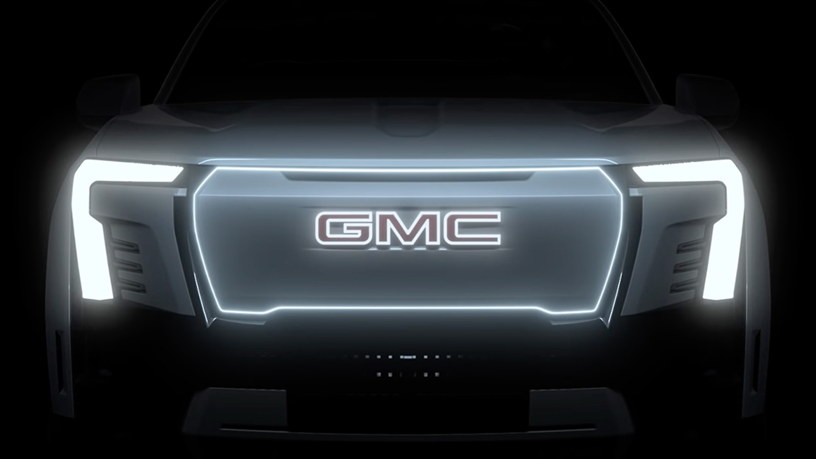 Teaser Trailer For The All-Electric GMC Sierra Denali Pickup Truck Makes Us Excited for 2022