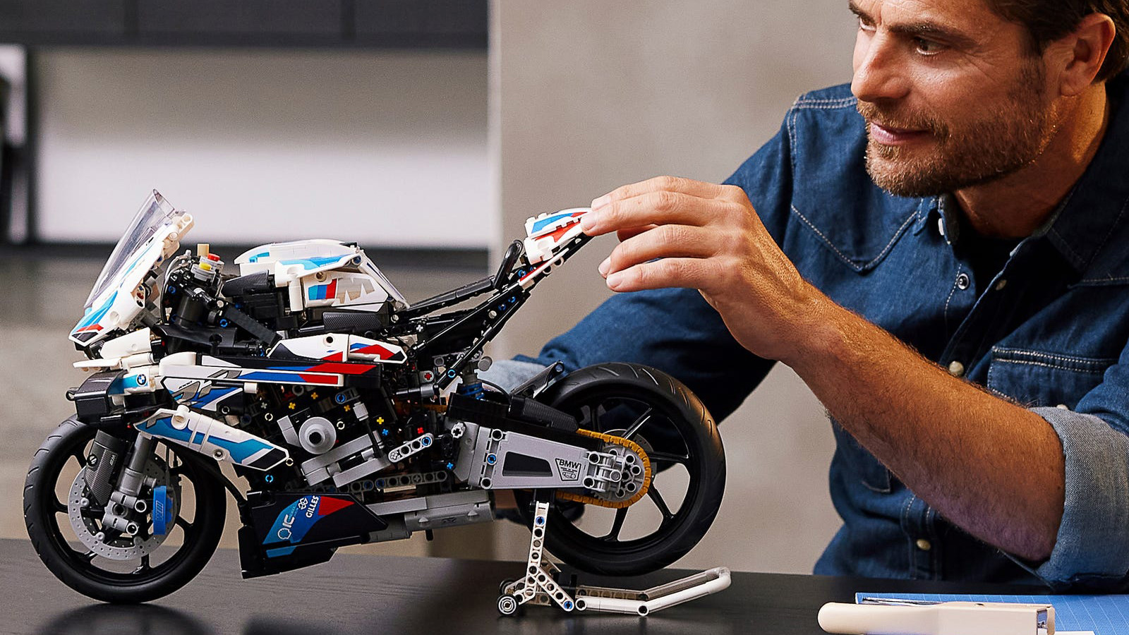 How we made the LEGO® Technic™ BMW M 1000 RR just like the real