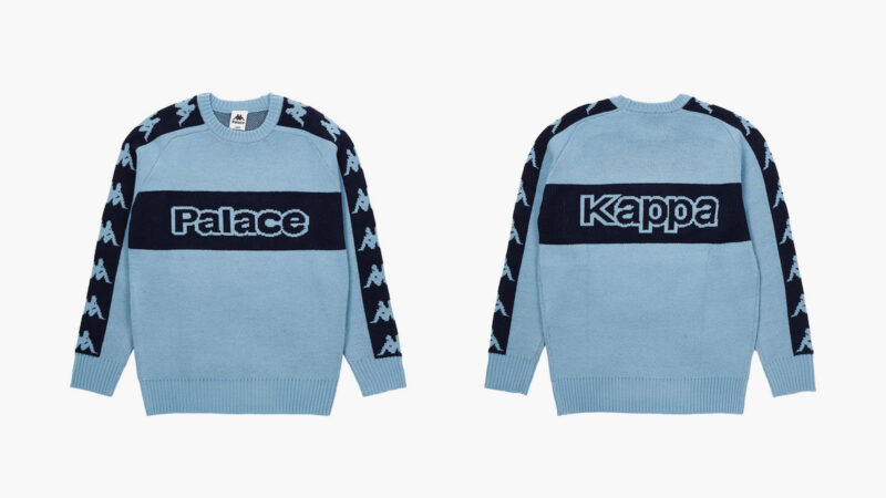 Palace × Kappa コラボレーションニット-