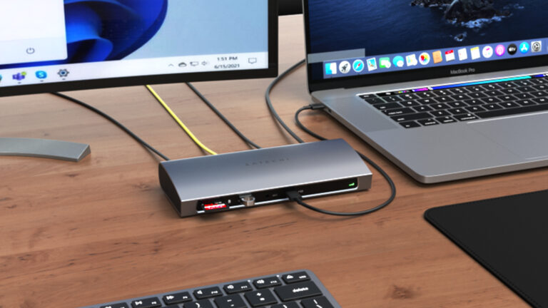 The Satechi Thunderbolt4 Dock: Where Stylish Form And Function Meet ...