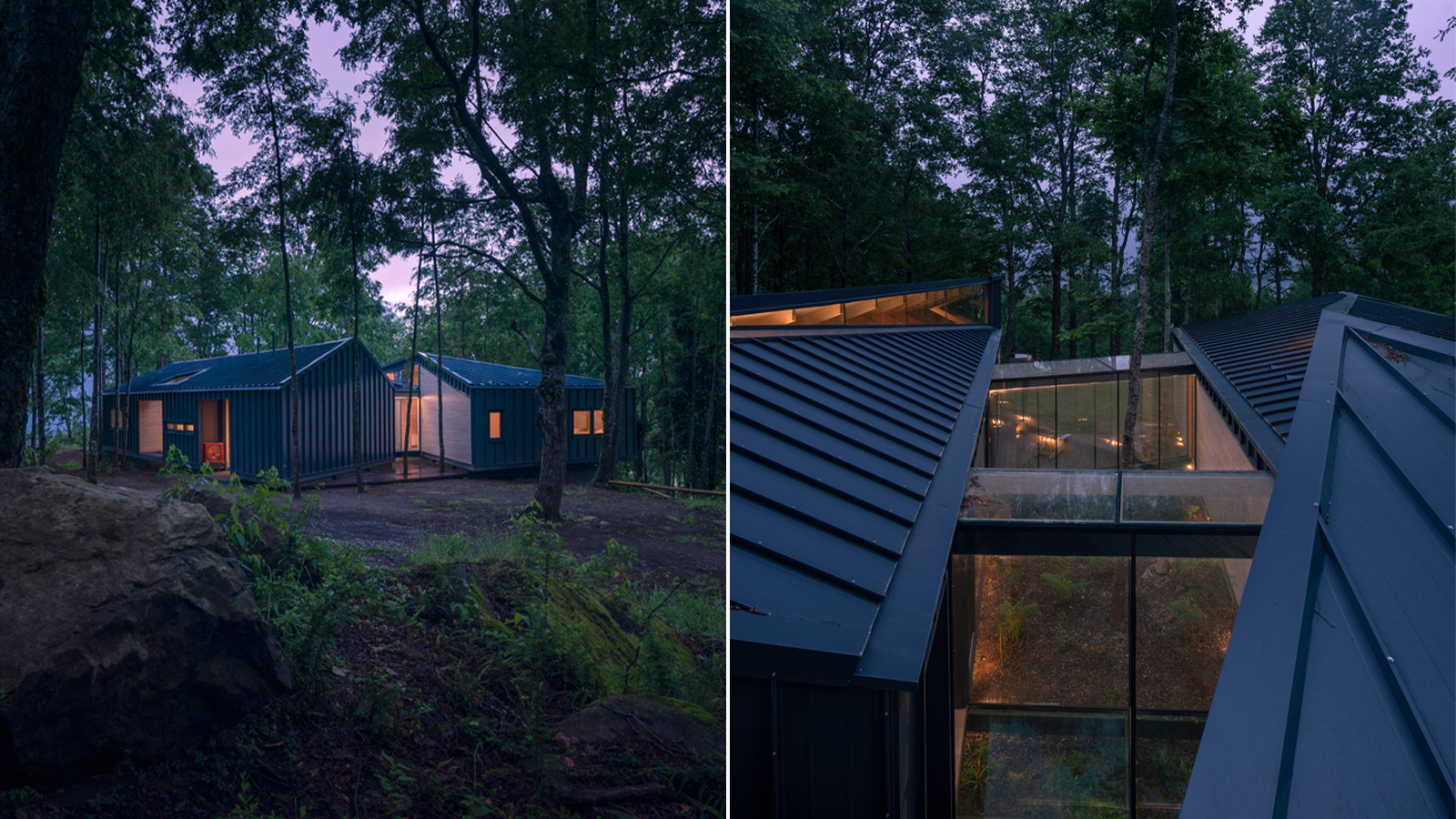 Situated Deep In The Chilean Woods Is Forest House By Triangular - IMBOLDN