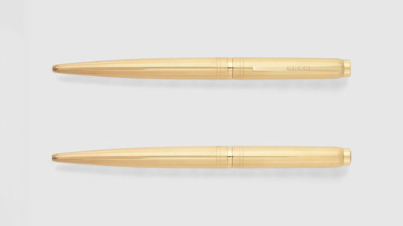 Gucci Pen with interlocking G case offers luxury writing experience - dlmag