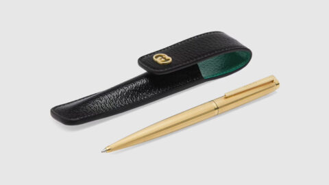 Gucci Pen with Interlocking G case