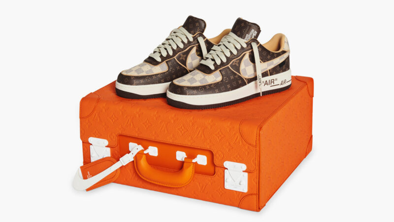 Virgil Abloh's Louis Vuitton x Nike “Air Force 1” Heading To Auction At  Sotheby's - IMBOLDN