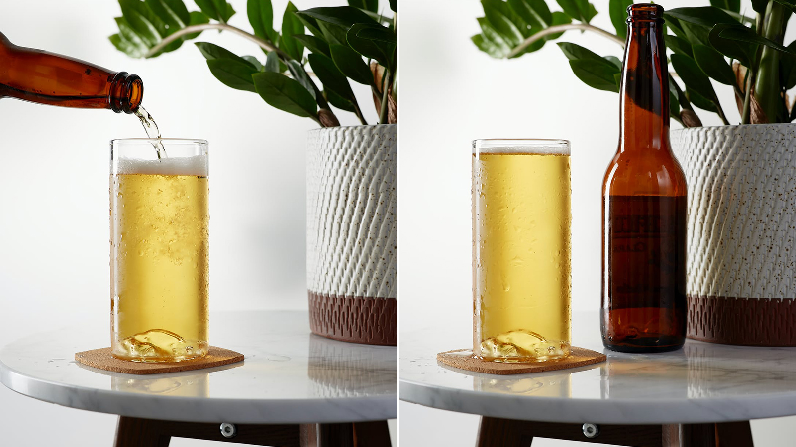 Whiskey Peaks Half Dome Beer Glass IMBOLDN