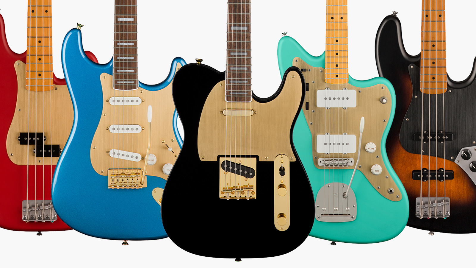 Fender Announces Squier 40th Anniversary Collection