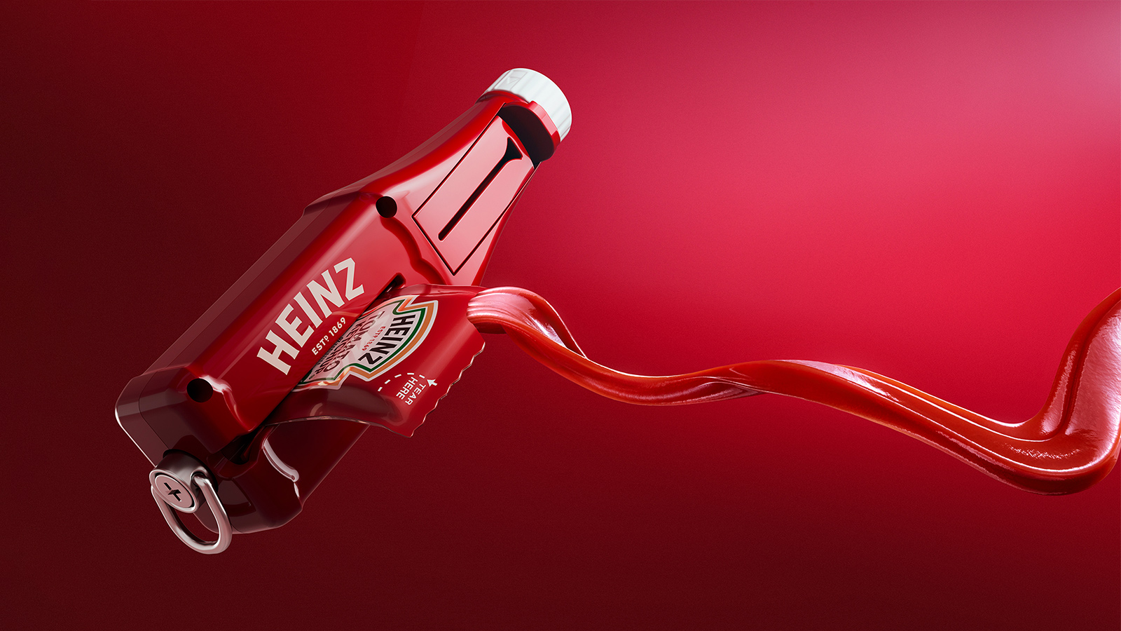 Heinz Ketchup Packet Roller