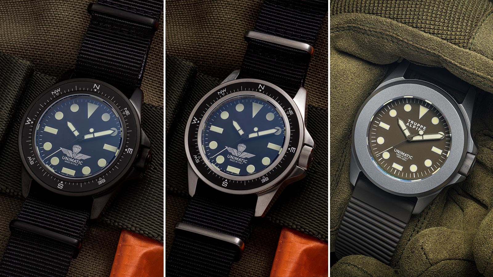 UNIMATIC Releases Three Timepieces That Pay Tribute To The Esercito ...
