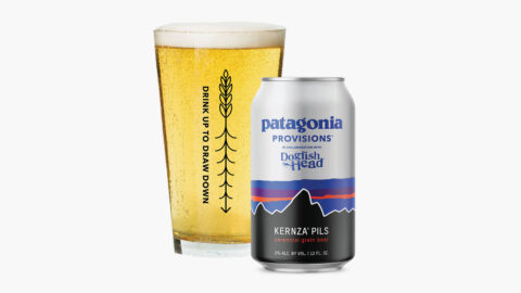 Patagonia x Dogfish Head Kernza Pils