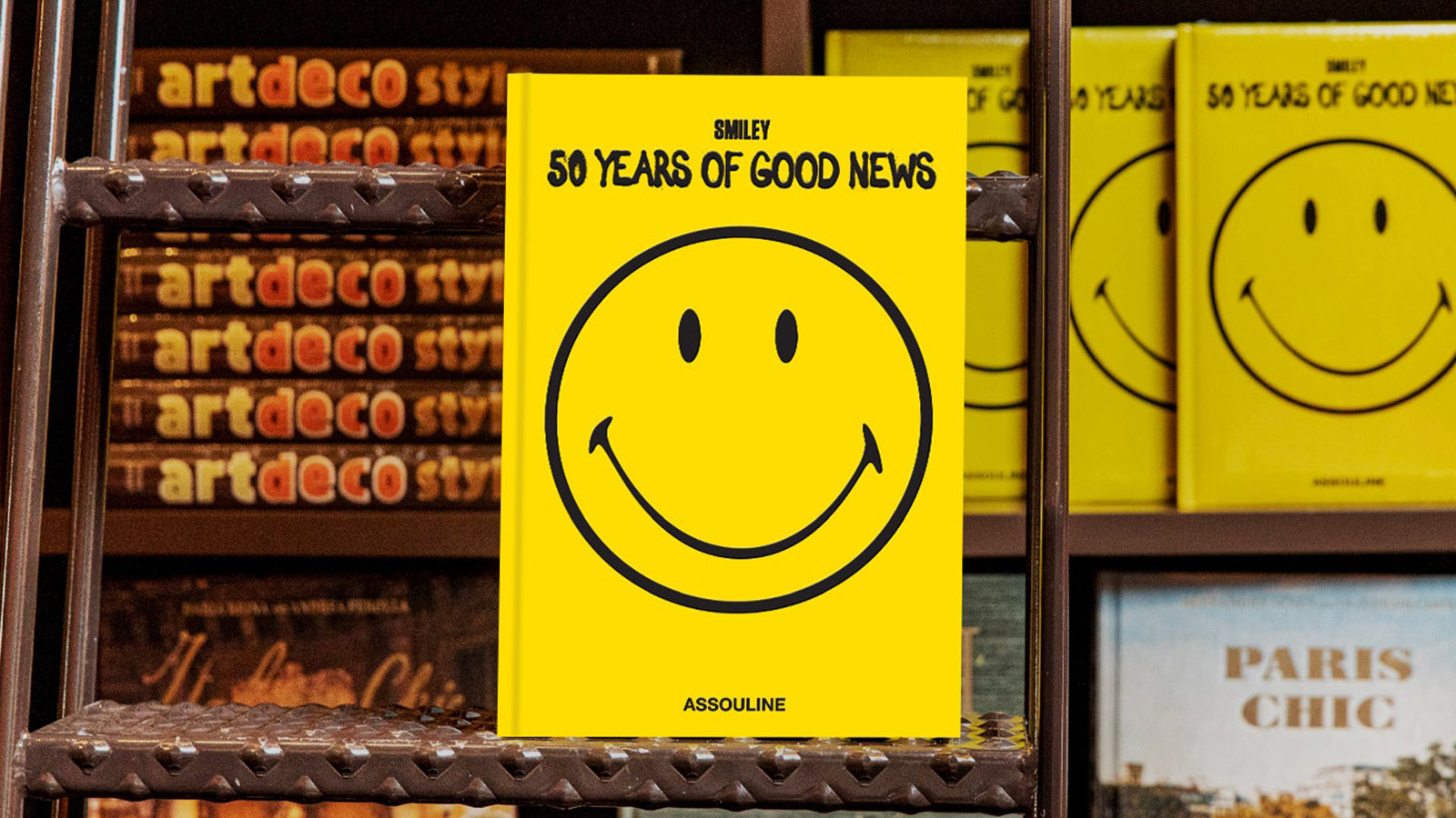 ‘Smiley: 50 Years of Good News’ by Franklin Loufrani, Nicolas Loufrani & Liam Aldous