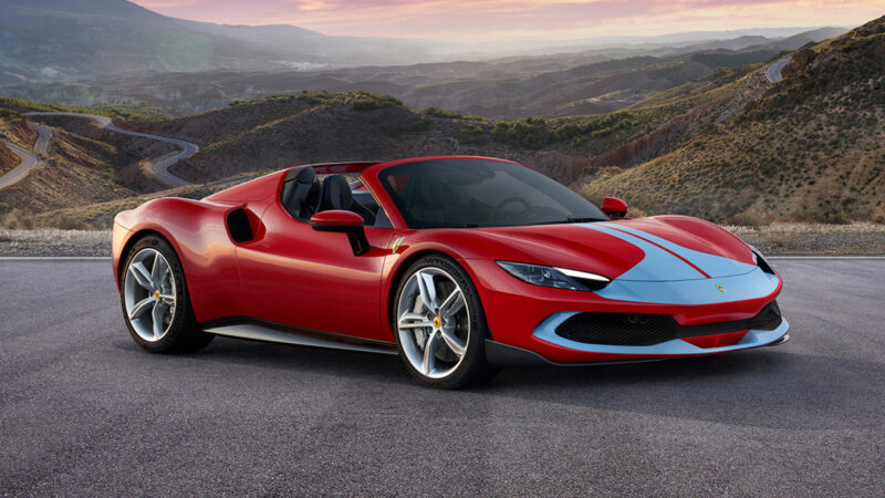 2023 Ferrari 296 GTS Is An Open-Top Hybrid Supercar With 830-HP - IMBOLDN