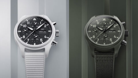 IWC Pilot’s Watch Chronograph TOP GUN Edition “Woodland” and “Lake Tahoe”