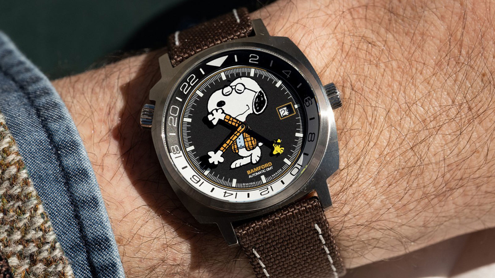 Peanuts “Joe Preppy” GMT Limited Edition For HODINKEE