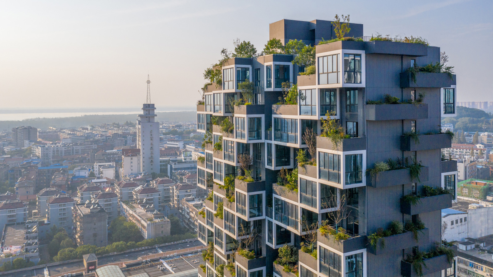 Easyhome Huanggang Vertical Forest City Complex by Stefano Boeri Architetti