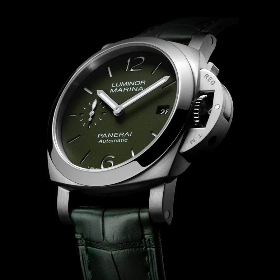 Panerai Debuts The Luminor Quaranta Verde Militare IMBOLDN