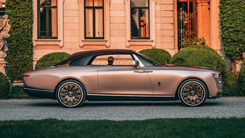 Latest Rolls-Royce Boat Tail Is A Custom Drop Top With Mother-of