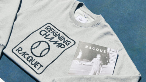 Racquet Magazine x Reigning Champ Collaboration