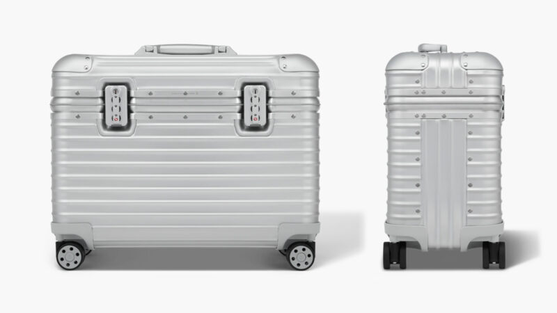 Original Pilot Case, Small Carry-On Suitcase, Silver