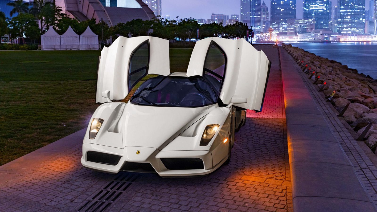 The World’s Only Factory White 2003 Ferrari Enzo Is Headed For Auction ...