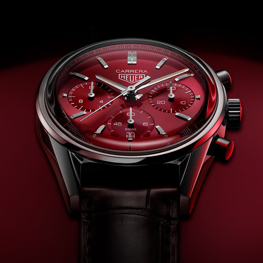 TAG Heuer Unveils Carrera RED DIAL 39mm Watch Limited To 600