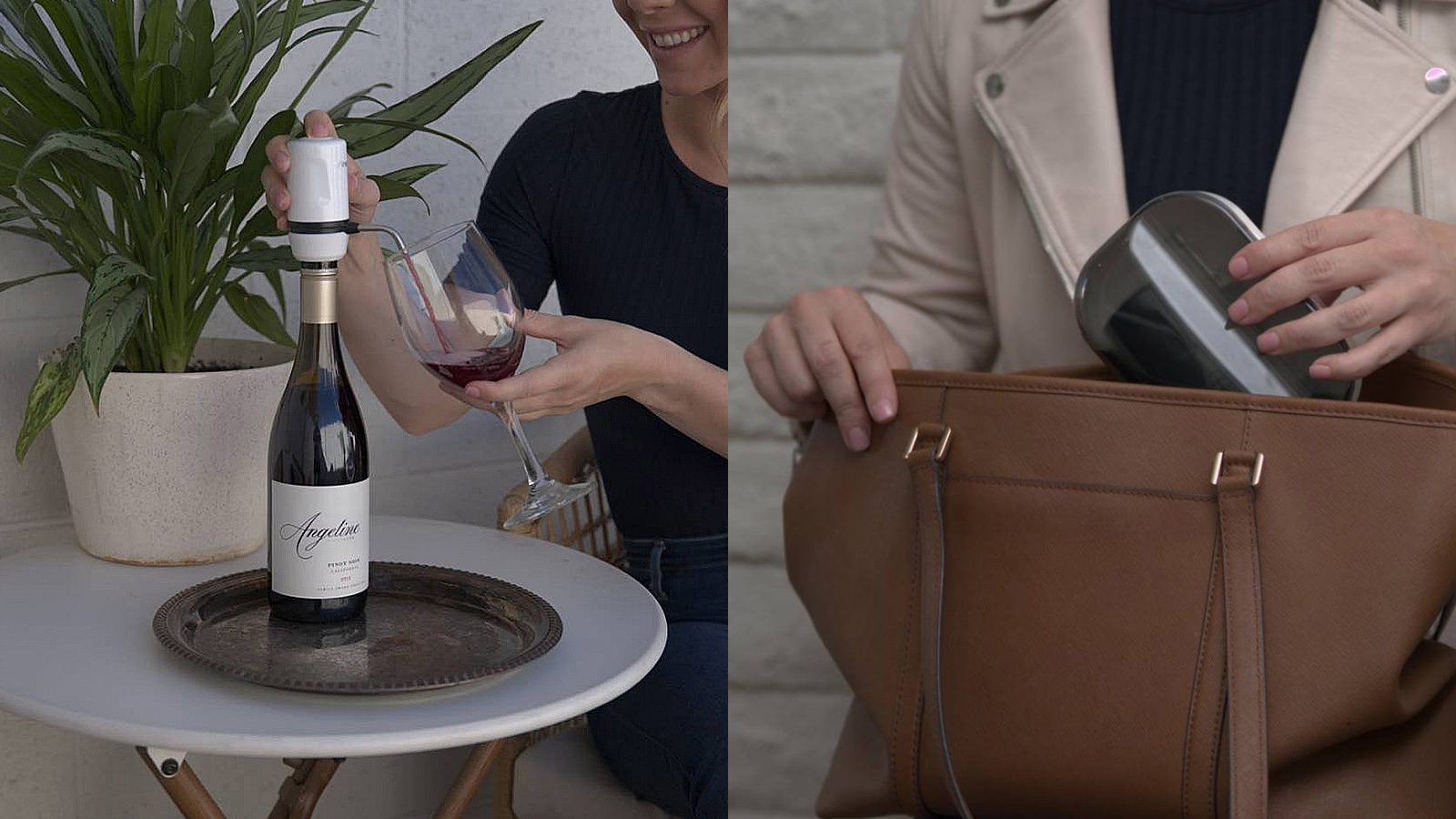Aervana Releases The Travel Portable Electric Wine Aerator IMBOLDN