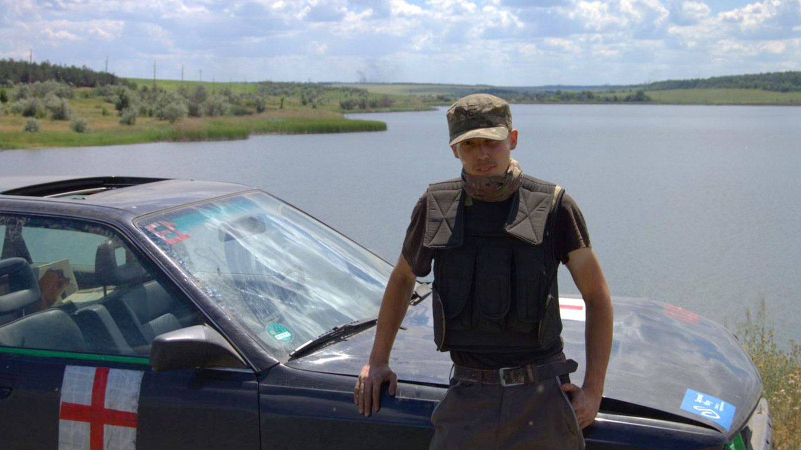 André West is Ukraine’s High-Speed Humanitarian in a 30-Year-Old Audi 100 2.3E