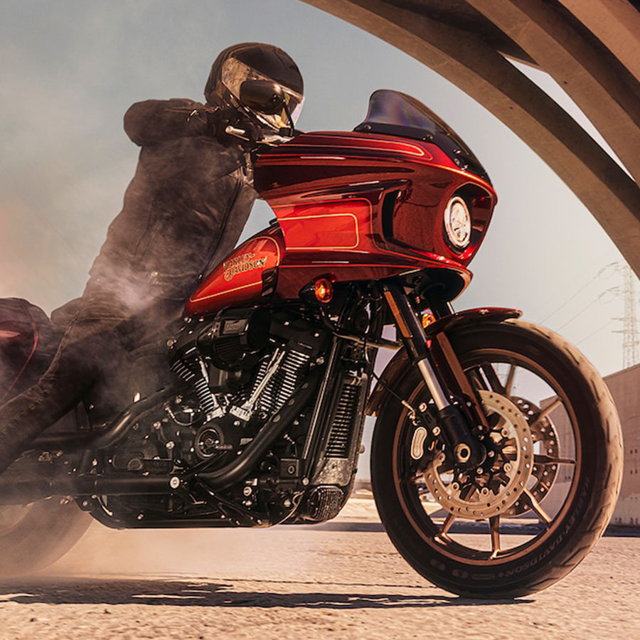 New HarleyDavidson Low Rider El Diablo Is A Fiery Red Throwback To