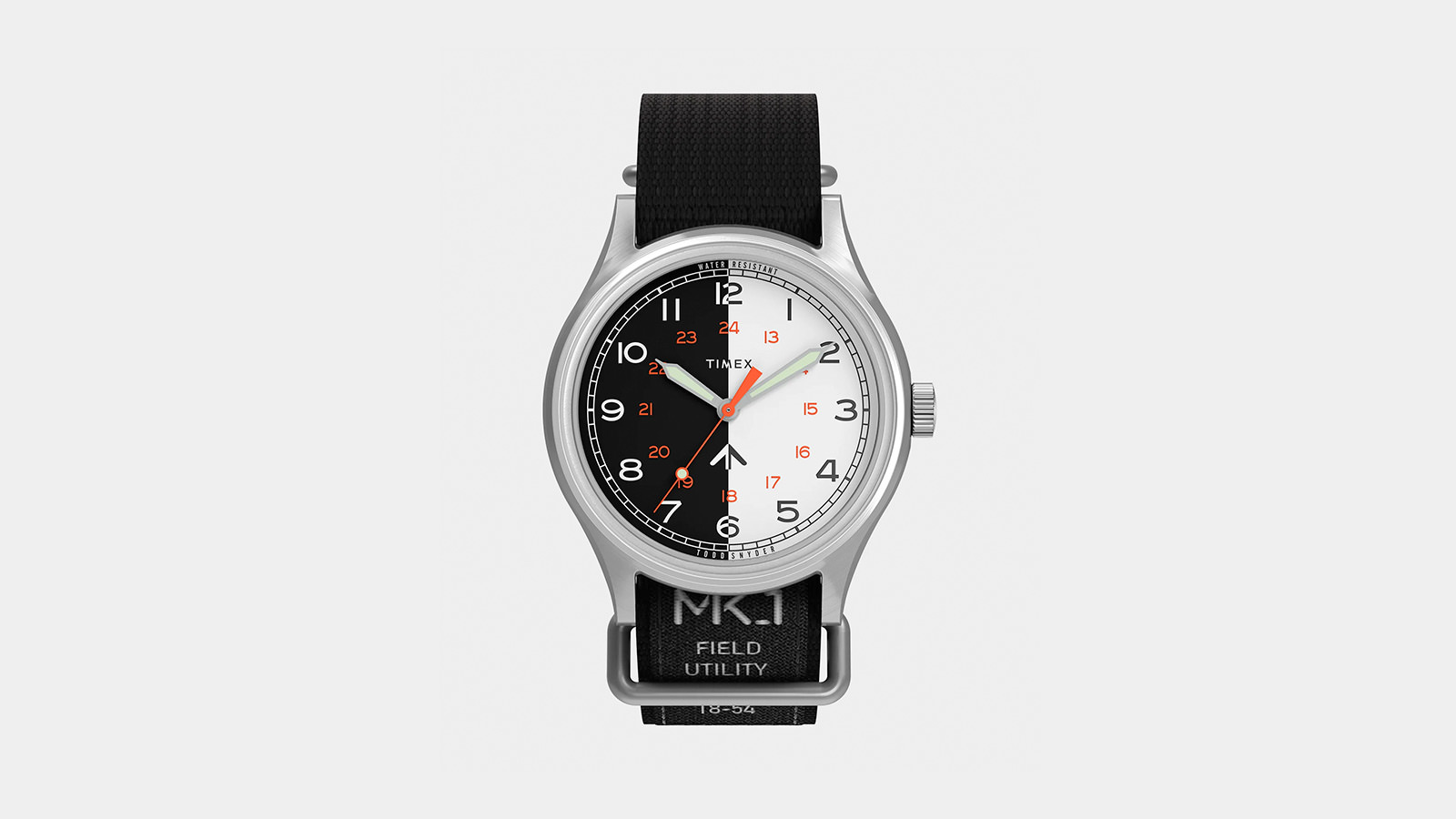 Timex x Todd Snyder MK1 “Black + White”