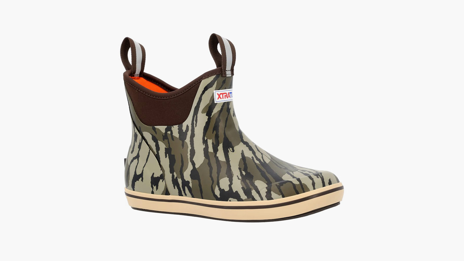 Camo ankle deck boots from XTRATUF – waterproof and durable outdoor gifts for men