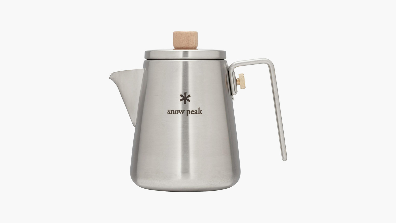 Stainless steel Snow Peak Barista Kettle – a functional pick for the best outdoor gifts for men