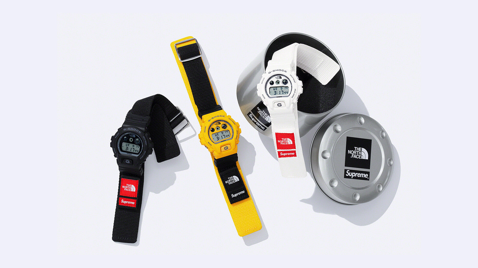 The Supreme x The North Face x G-Shock DW-6900
