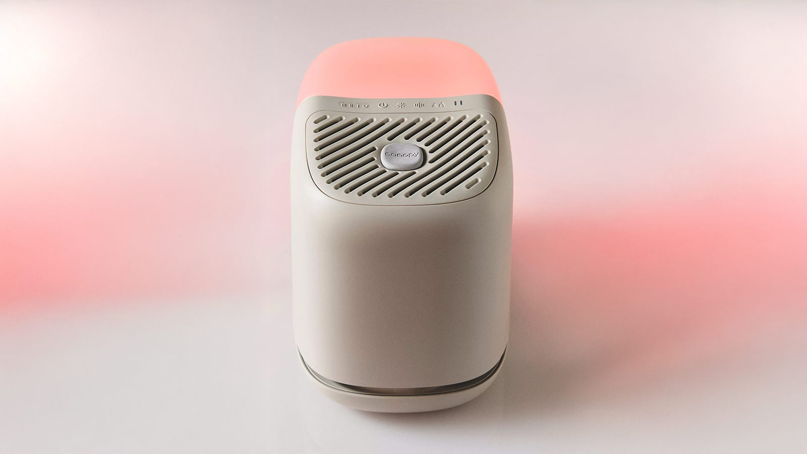 Canopy Bedside Humidifier with ambient light, one of the best wellness gifts for cleaner air and better sleep