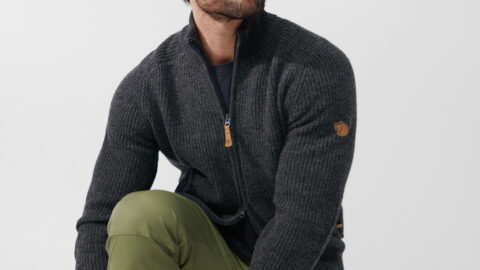 Fjällräven Övik Zip Cardigan Knit M