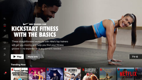 Nike Training Club (NTC) content for Netflix